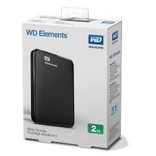 WD 2TB Elements Portable External Hard Drive — USB 3.0