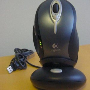 Logitech MX 1000 Laser Cordless Mouse Black USB+PS/2