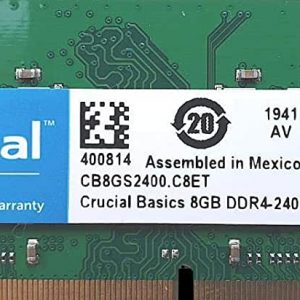 SODIMM Crucial 8GB RAM DDR4-2400